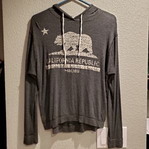 California Republic Grey Hoodie